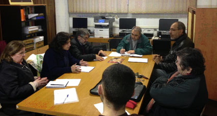 Reunião dos membros da CV-UFPR Reunião CV-UFPR